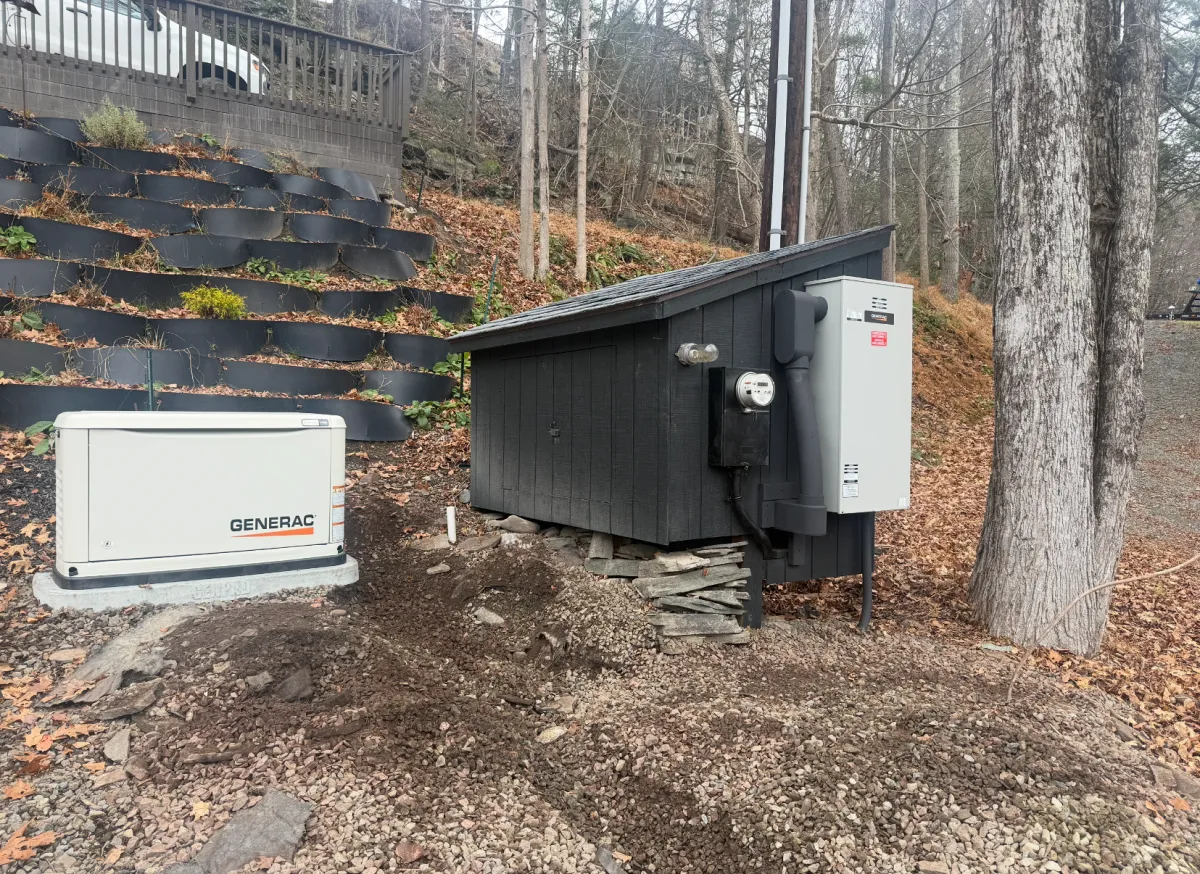 Residential Generator Setup