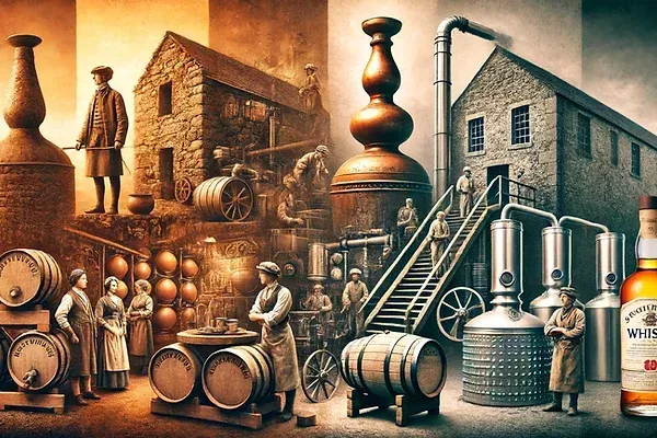 AN OVERSIMPLIFIED HISTORY OF SINGLE MALT DISTILLATION