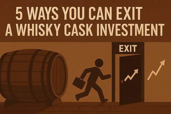5 Ways You Can Exit a Whisky Cask Investment