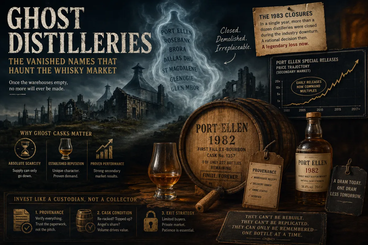 Ghost Distilleries: The Vanished Names That Haunt the Whisky Market