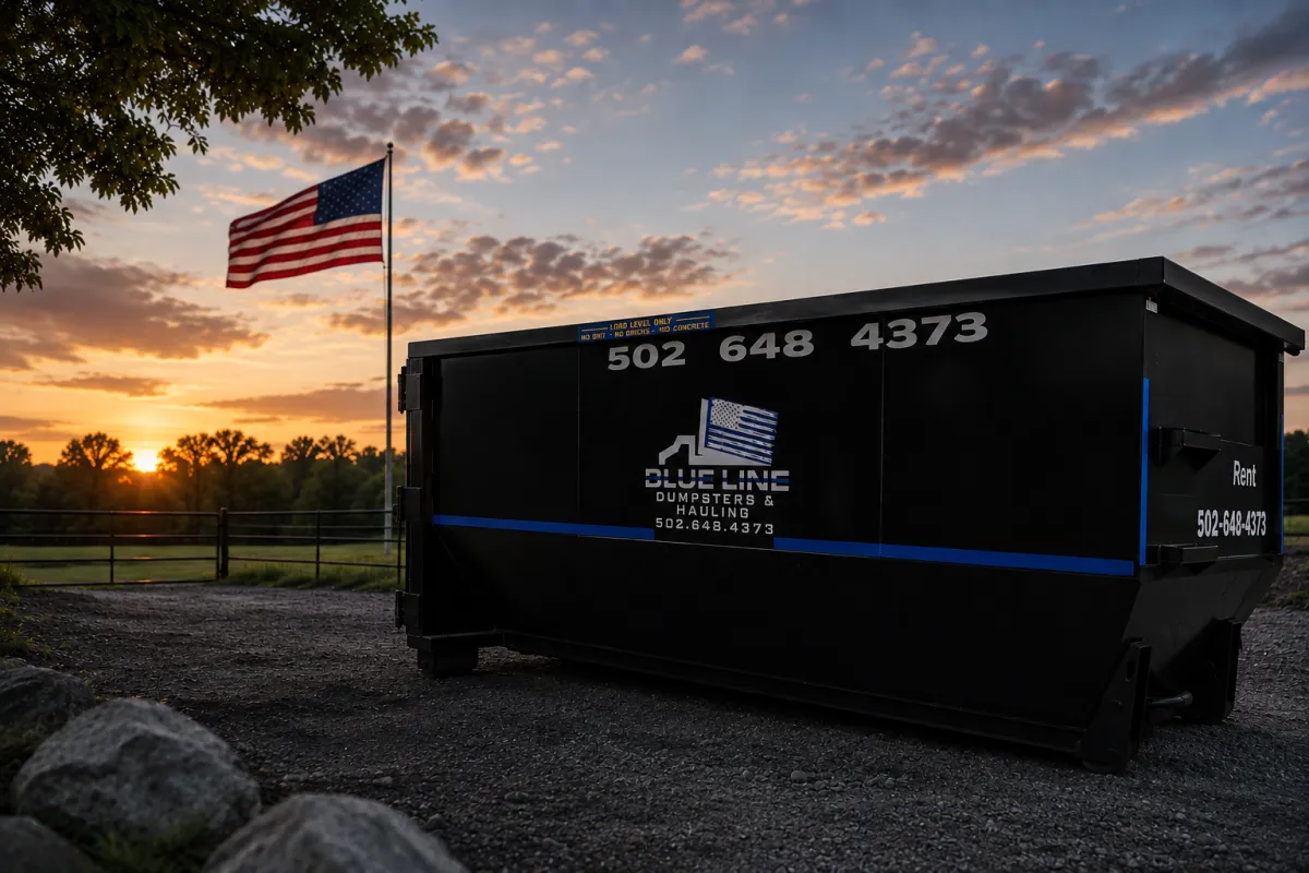 Blue Line Dumpsters & Hauling