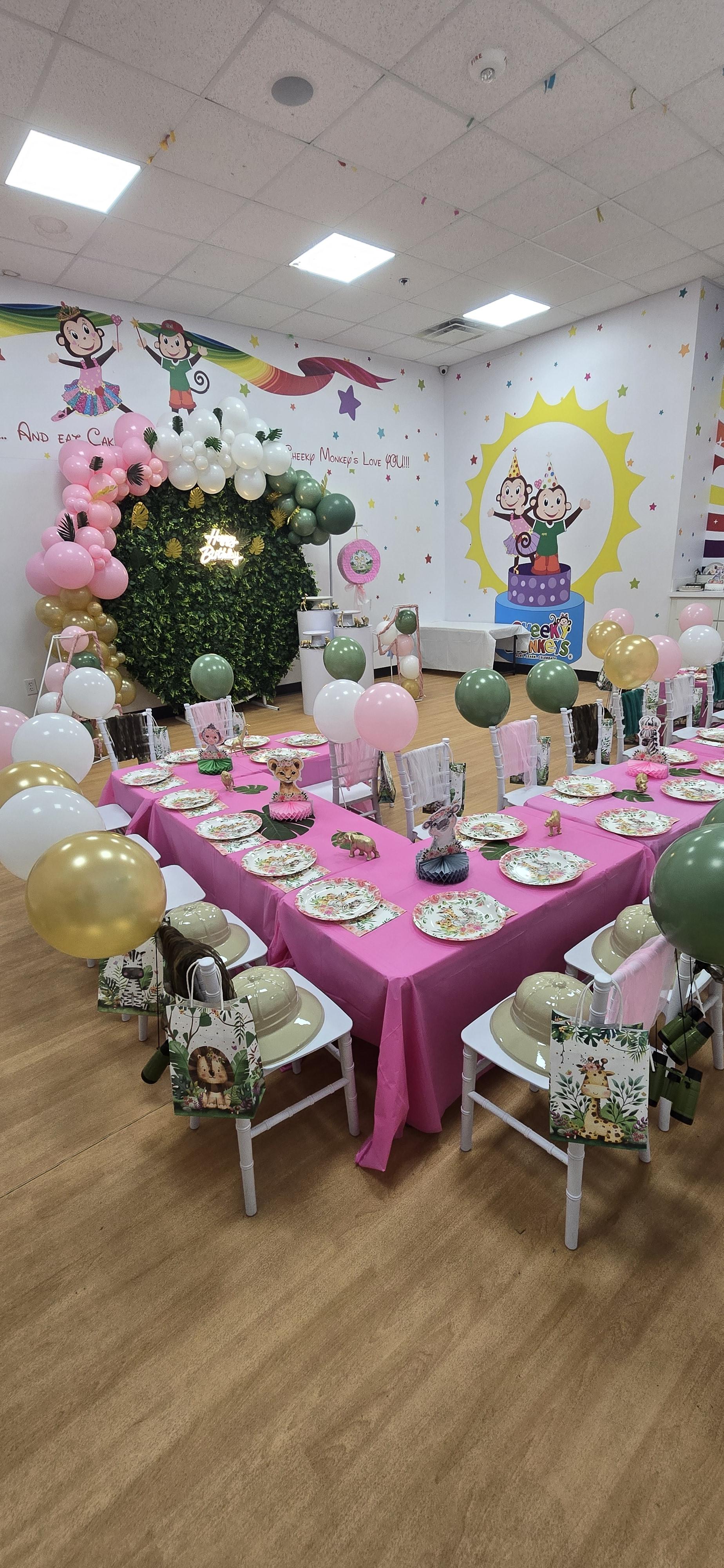 Families enjoying a premium stress-free birthday party at Cheeky Monkeys