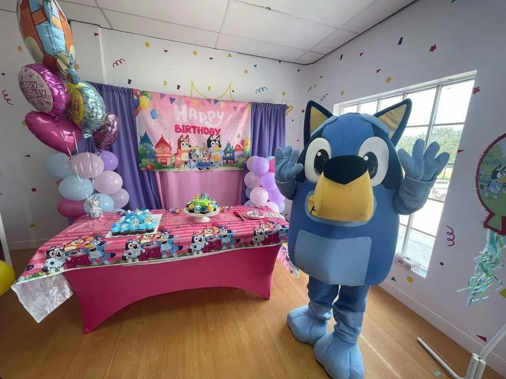 Bluey Birthday Theme Setup
