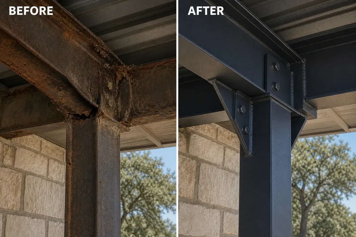 Round Rock Structural Steel Repair
