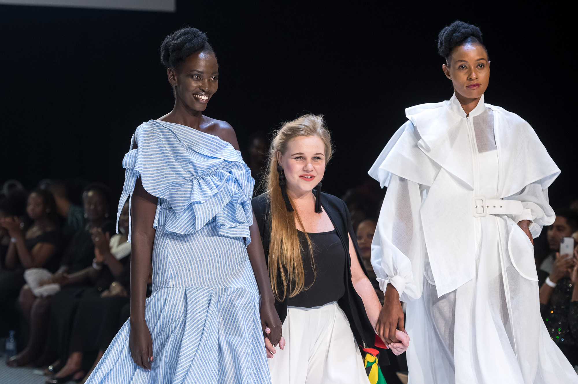 black and silver round analog watch