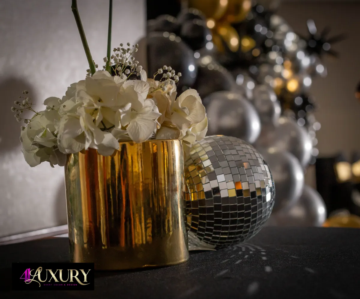 A group of people standing around a tree