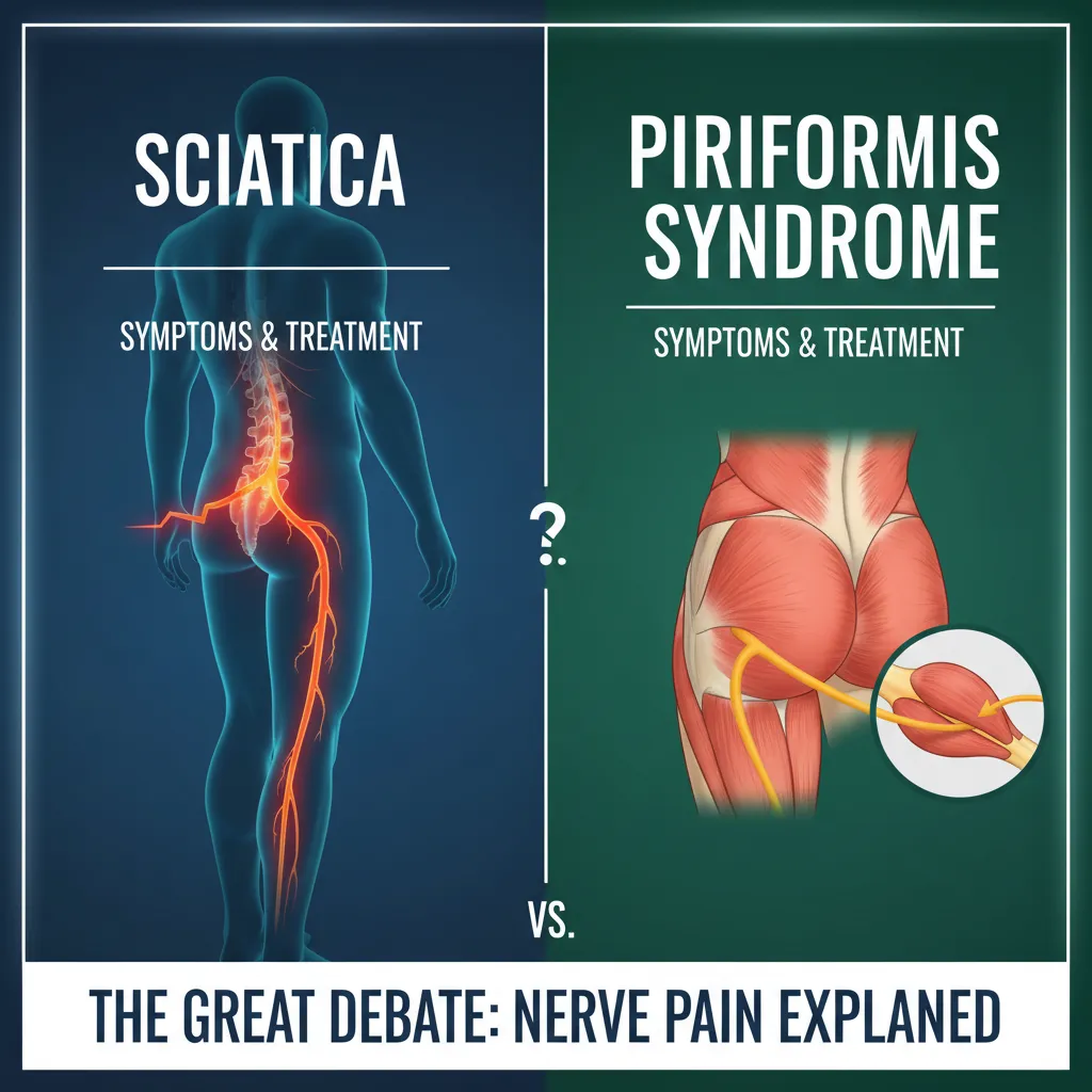 Sciatica vs. Piriformis Syndrome: How to Tell the Difference (and What Treatments Actually Help)