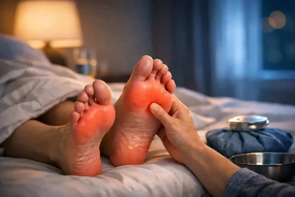 What Helps Burning Feet at Night?