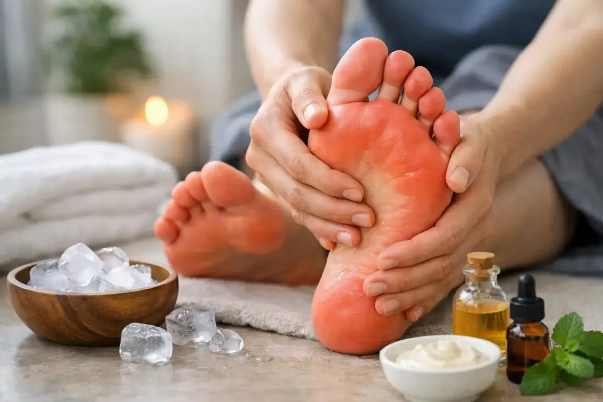 How to Relieve Burning Feet Naturally at Home