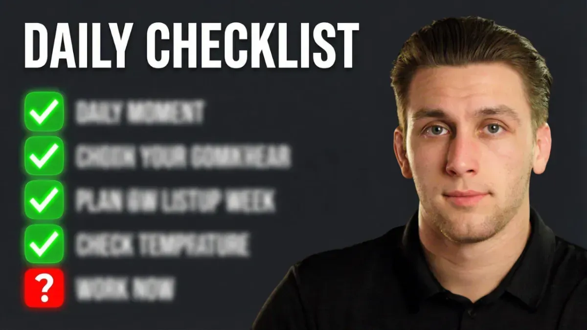  60 Pounds in 6 Months? Here's the Checklist