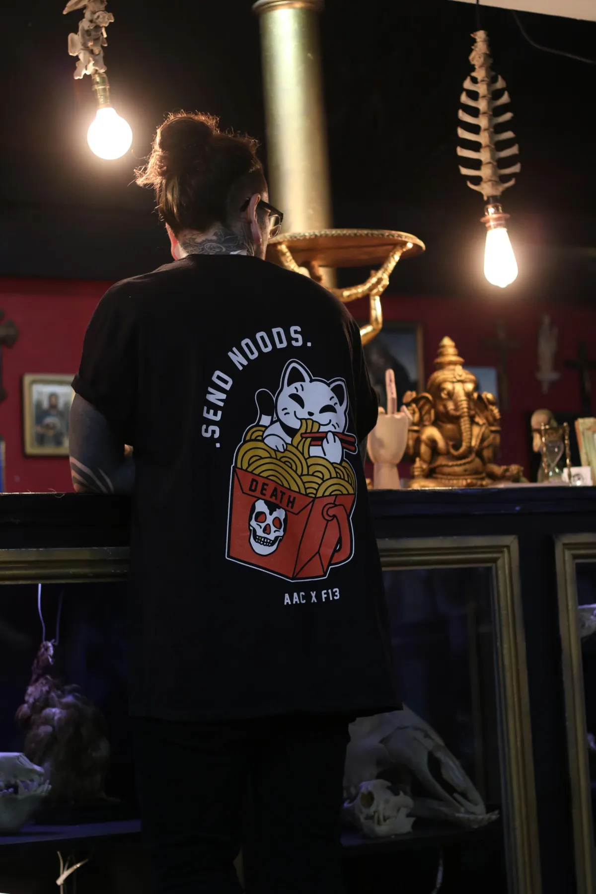 silhouette photograph of trees with foggy weather