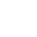 White outline icon of connected people symbolizing teamwork or customer service.