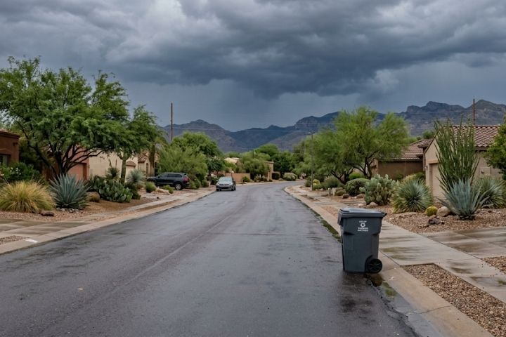 Tucson Trash Pickup Schedule: What Happens During Monsoon Storms