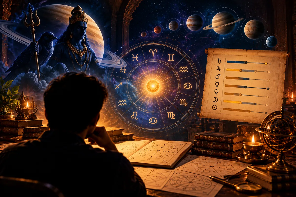 Diagnosing the core energetic block and planetary affliction