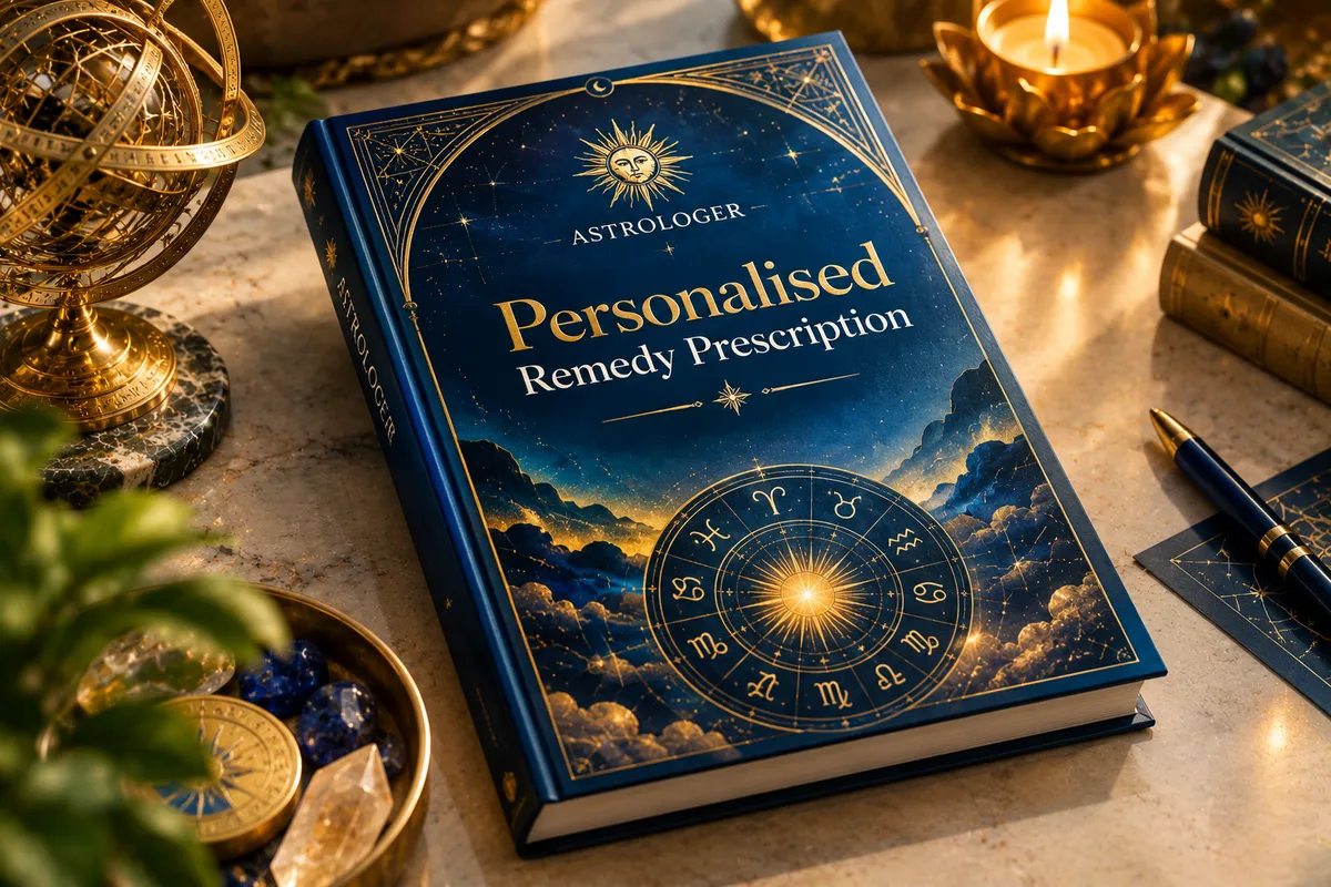 Bespoke Vedic yantra and customized planetary remedy blueprint