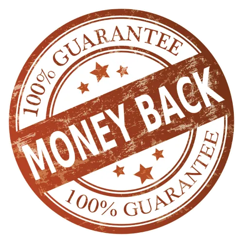 guarantee money back badge