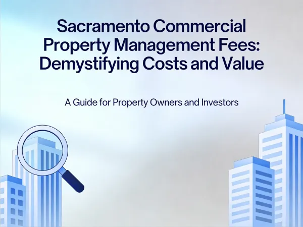 Sacramento Commercial Property Management Fees: Demystifying Costs and Value