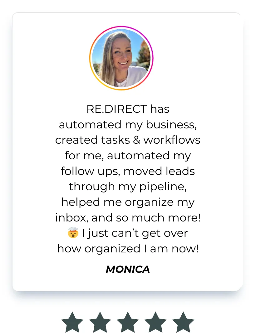 redirect testimonial