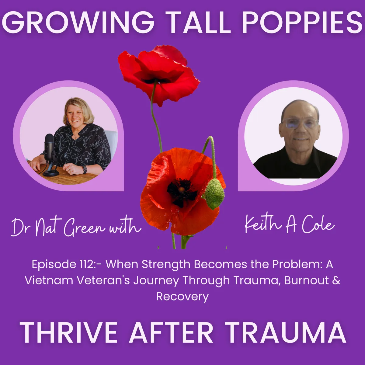 S3 E112 When Strength Becomes the Problem: A Vietnam Veteran's Journey Through Trauma, Burnout & Recovery
