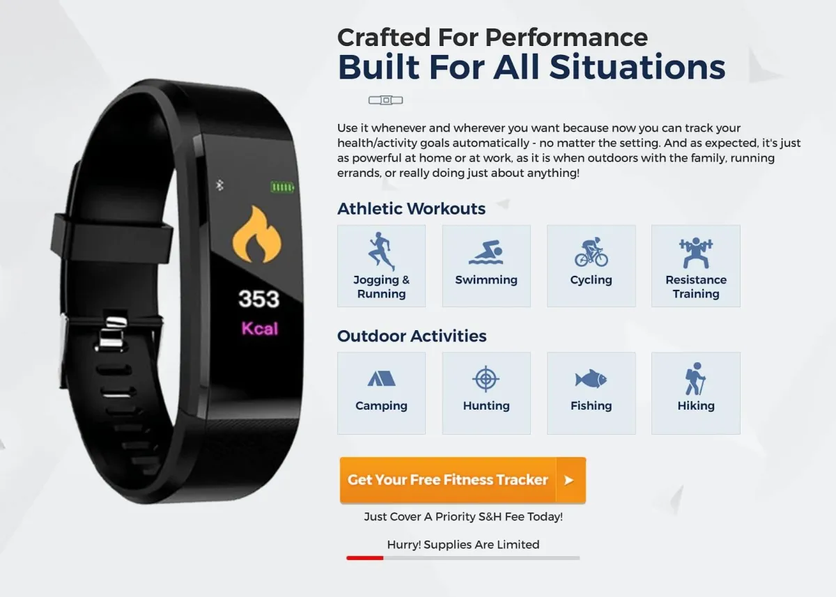 fitness tracker watch