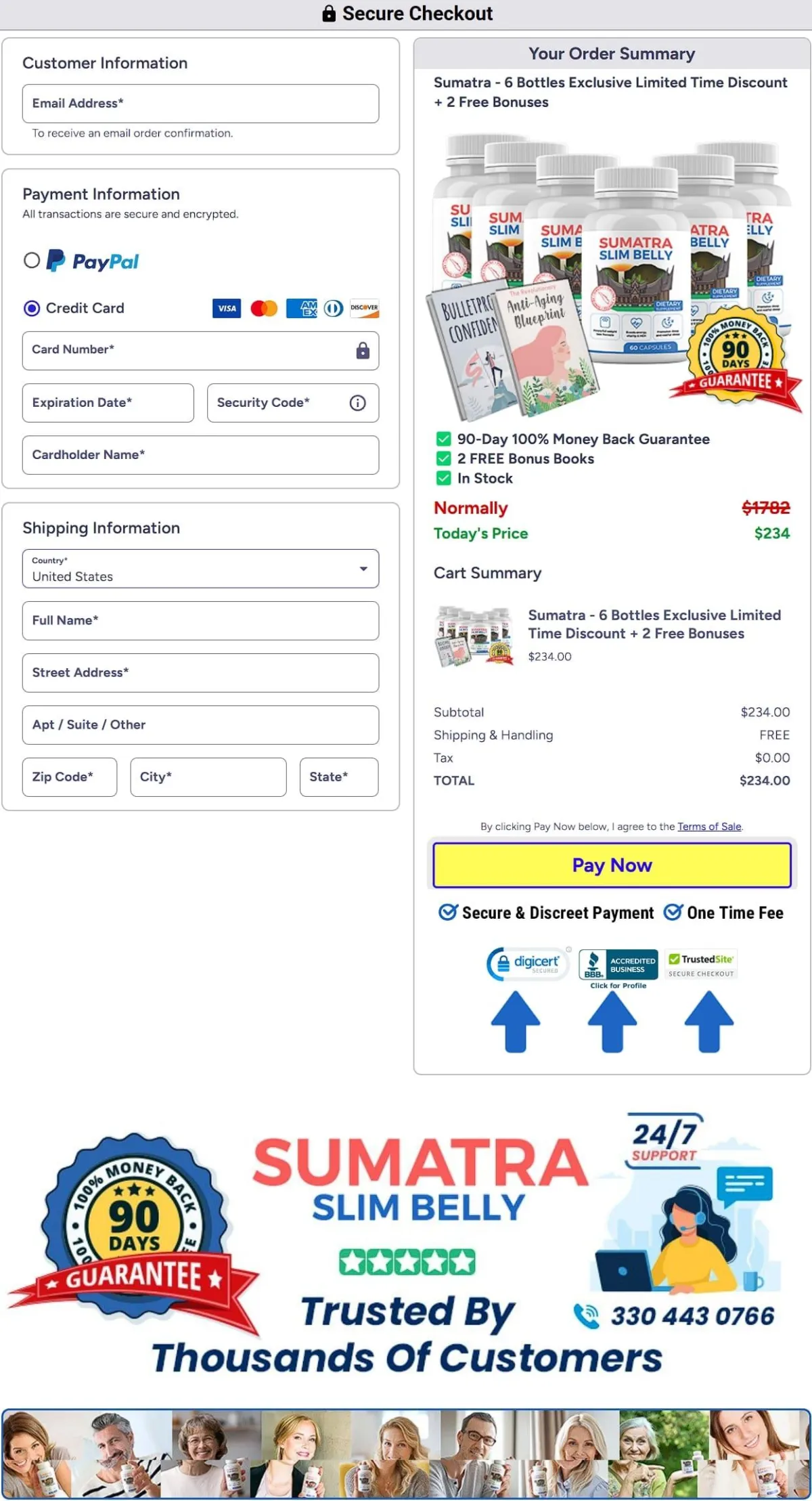 sumatra tonic official checkout page