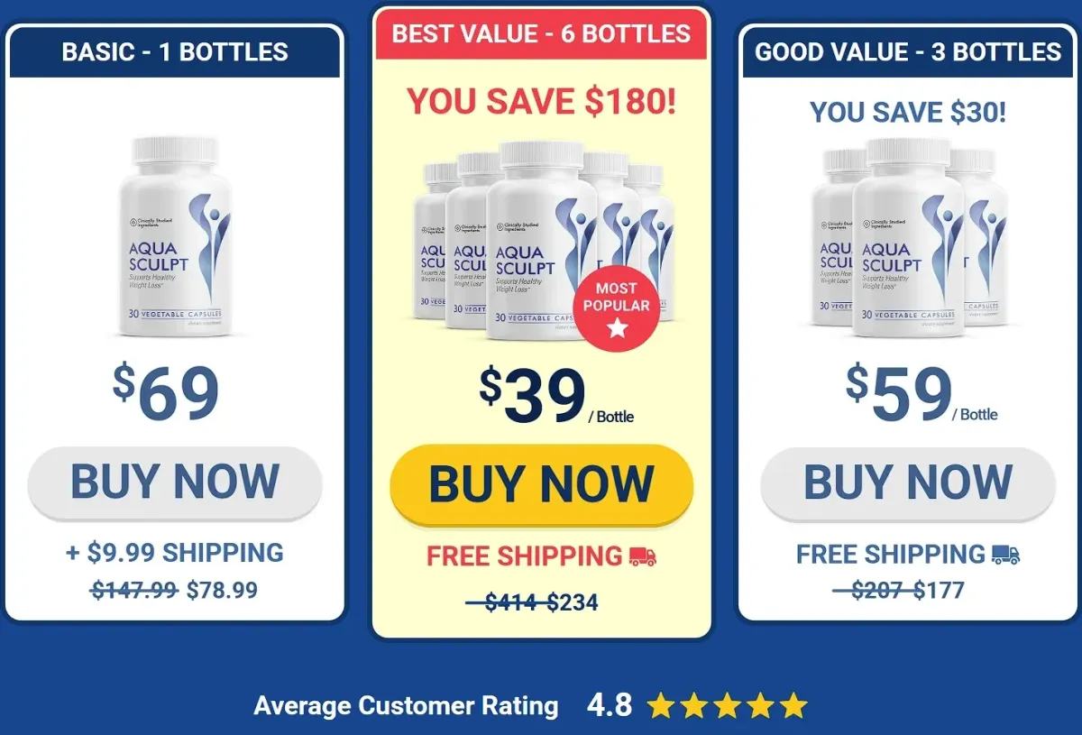 aqua sculpt real price list