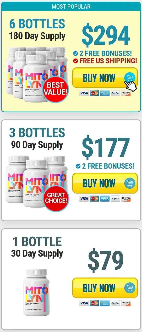 mitolyn 6 bottle price