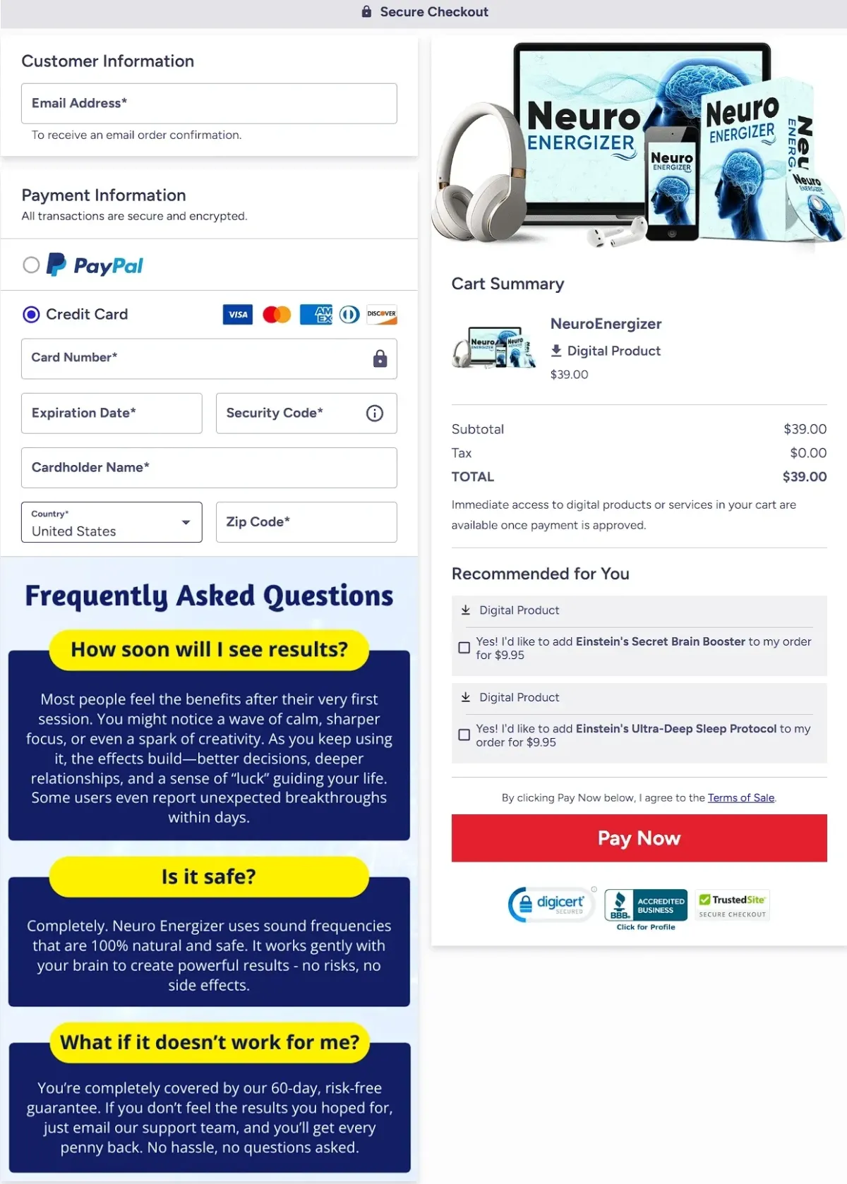 buy neuro energizer official site