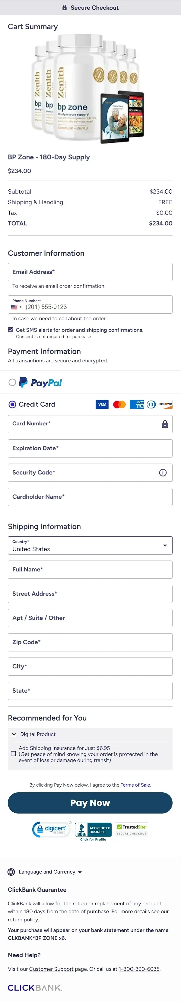 bp zone buy official