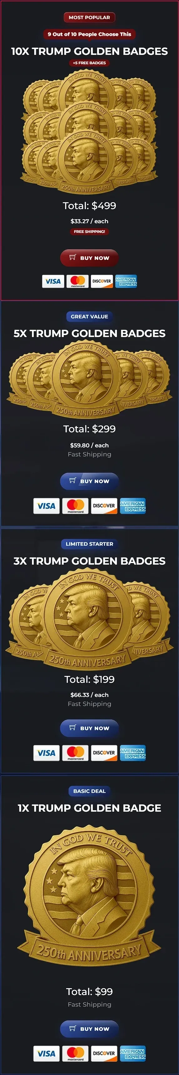 trump american dna badge buy online