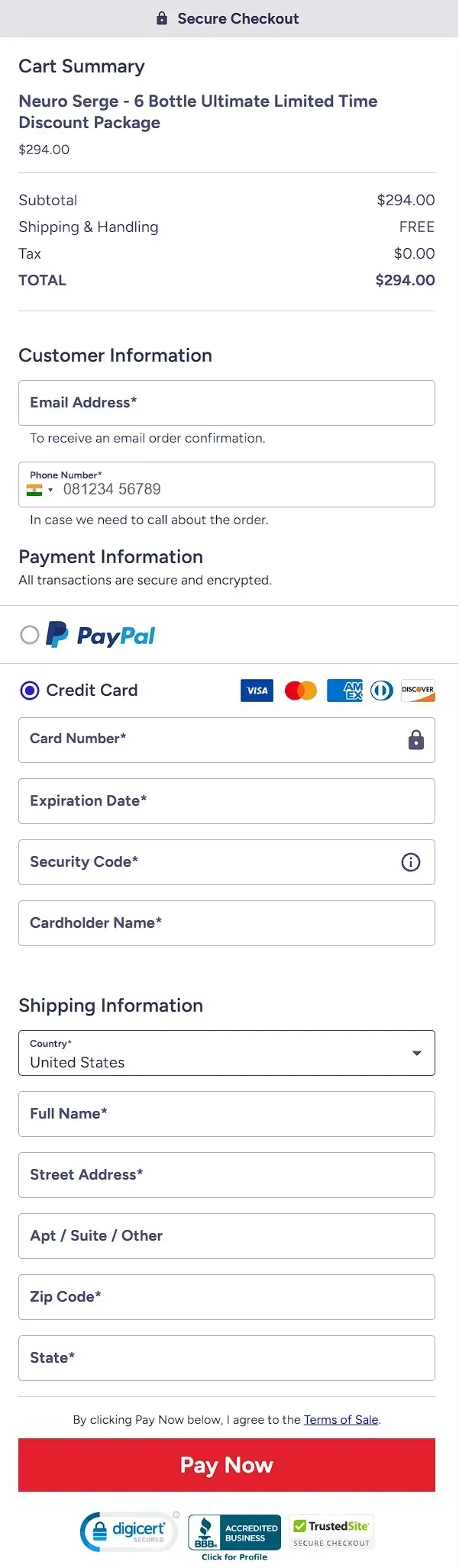 neuro serge special offers order