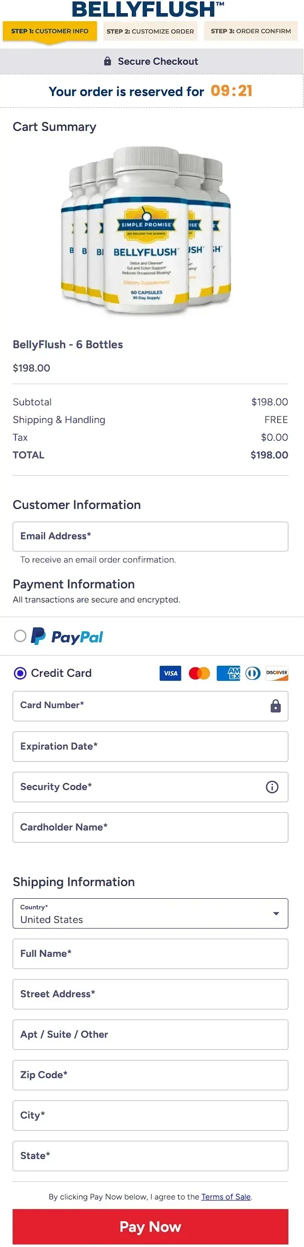 bellyflush order here page