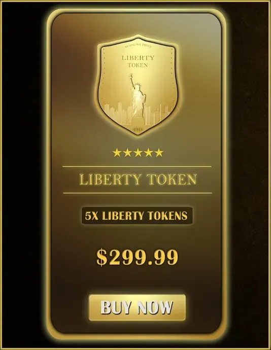 5 liberty token price