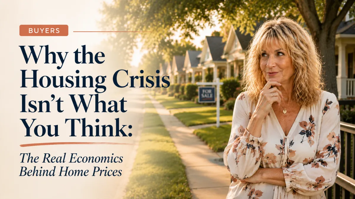 Why the Housing Crisis Isn't What You Think: The Real Economics Behind Home Prices