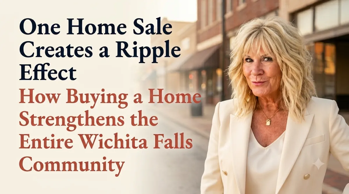 One Home Sale Creates a Ripple Effect: How Buying a Home Strengthens the Entire Wichita Falls Community