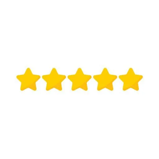 Avis 5 étoiles sur Google