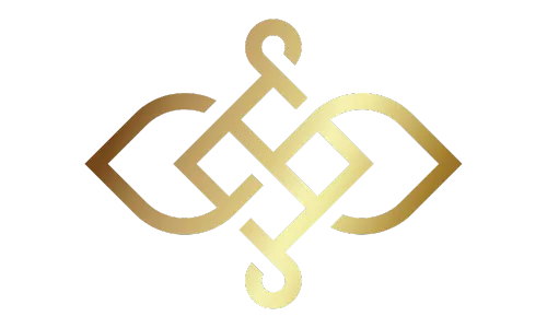 Cellier Prestige - Logo or sur fond foncé