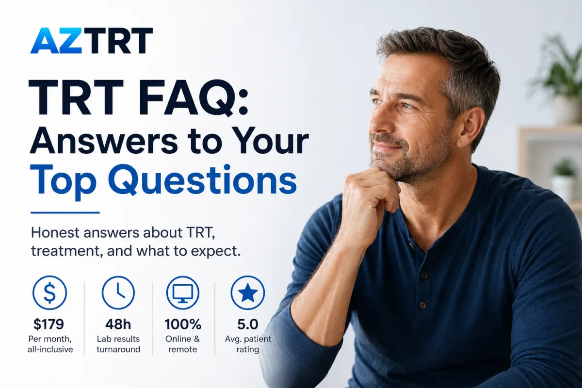 Q&A: Answering the Most Common Questions About TRT