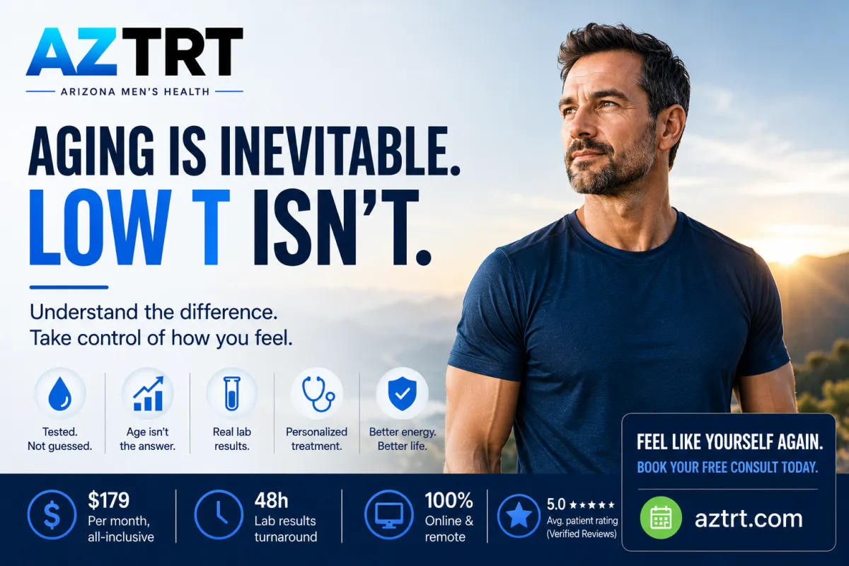 Testosterone and Aging: What's Normal vs What's Not