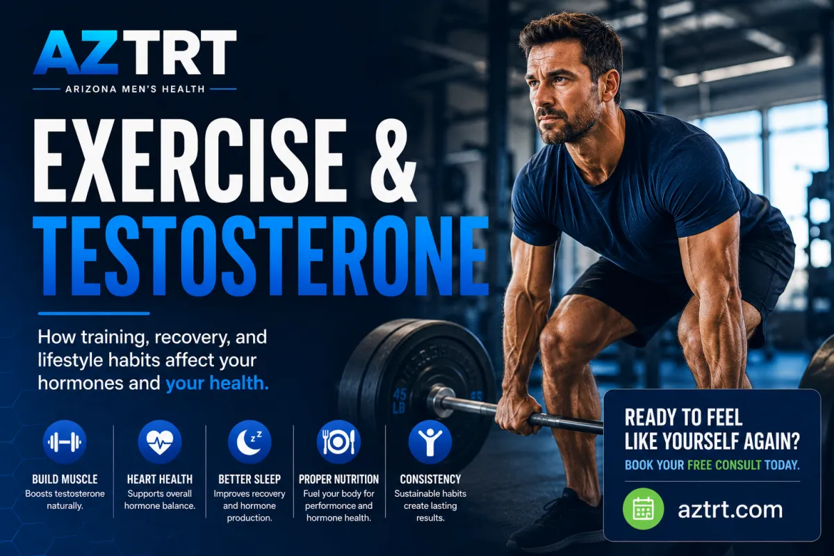 Exercise and Testosterone: Building Muscle Naturally