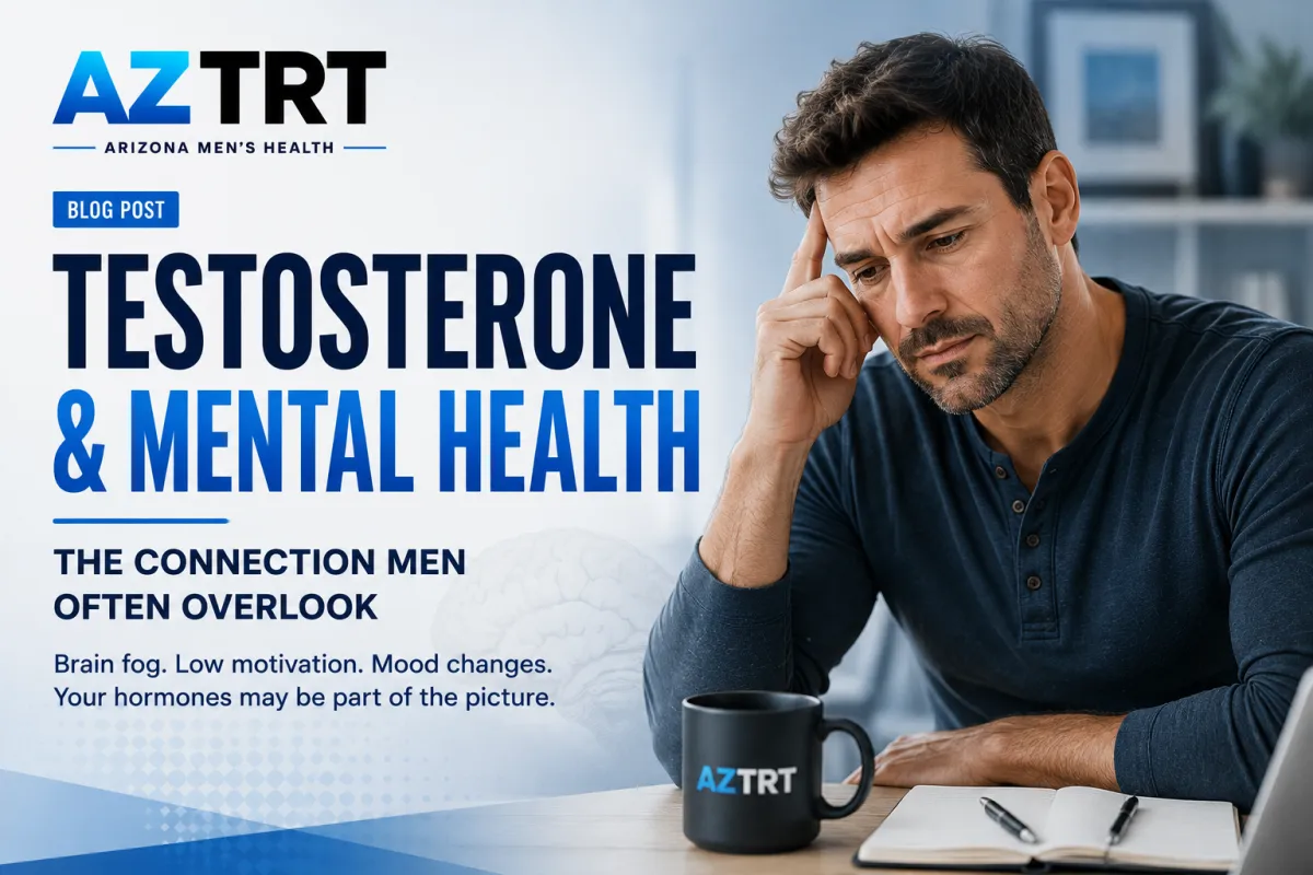Testosterone and Mental Health: Mood, Focus, and Energy