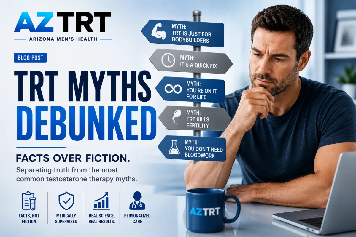 Common Myths About Testosterone Therapy