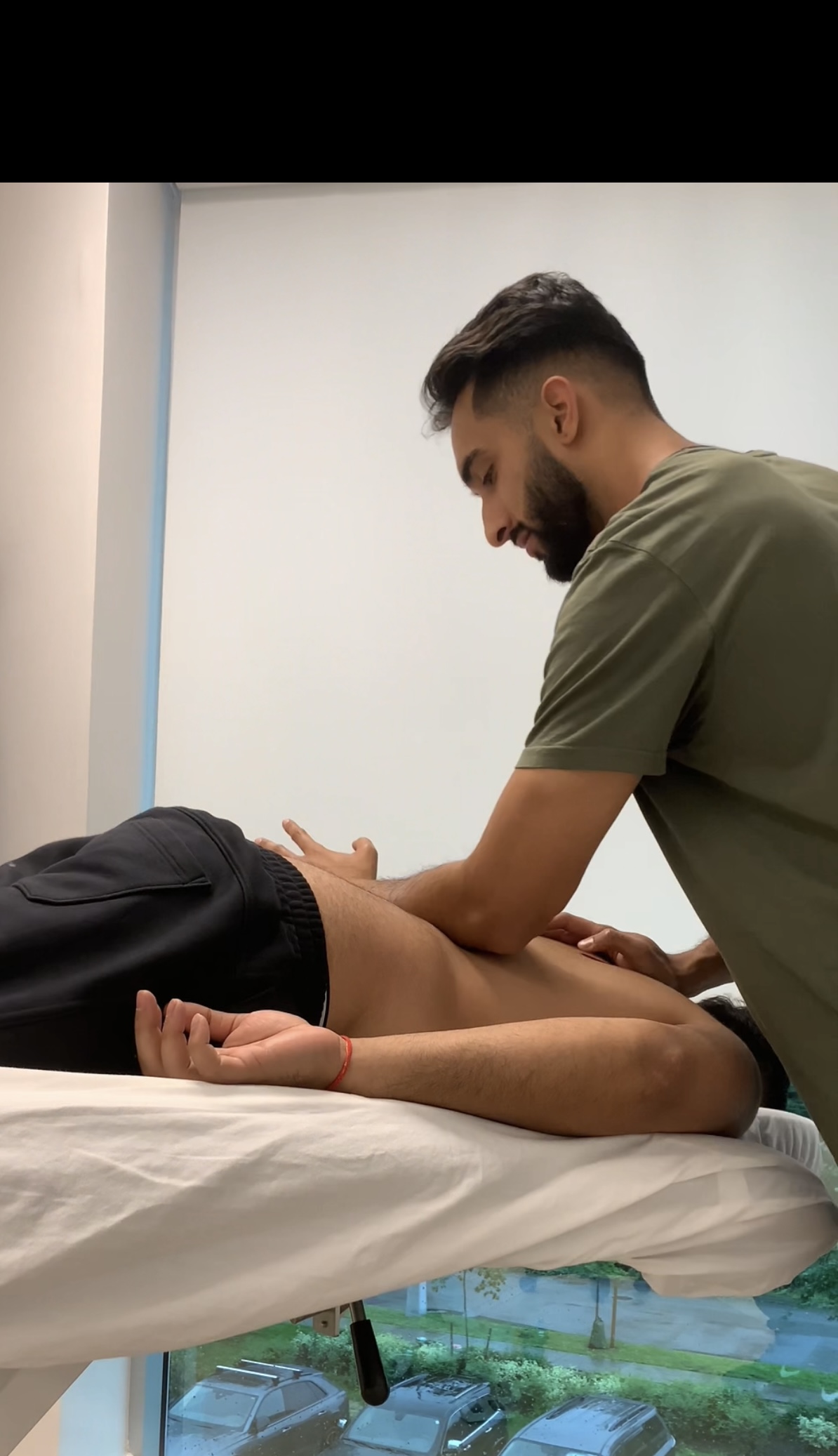 Massage therapy treatment