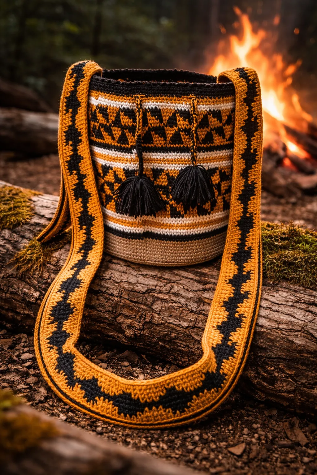 Mochilas tejidas artesanales de Nariño