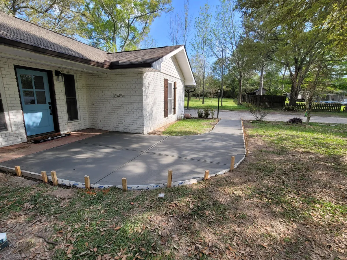 Concrete Patio Contractors in Baton Rouge