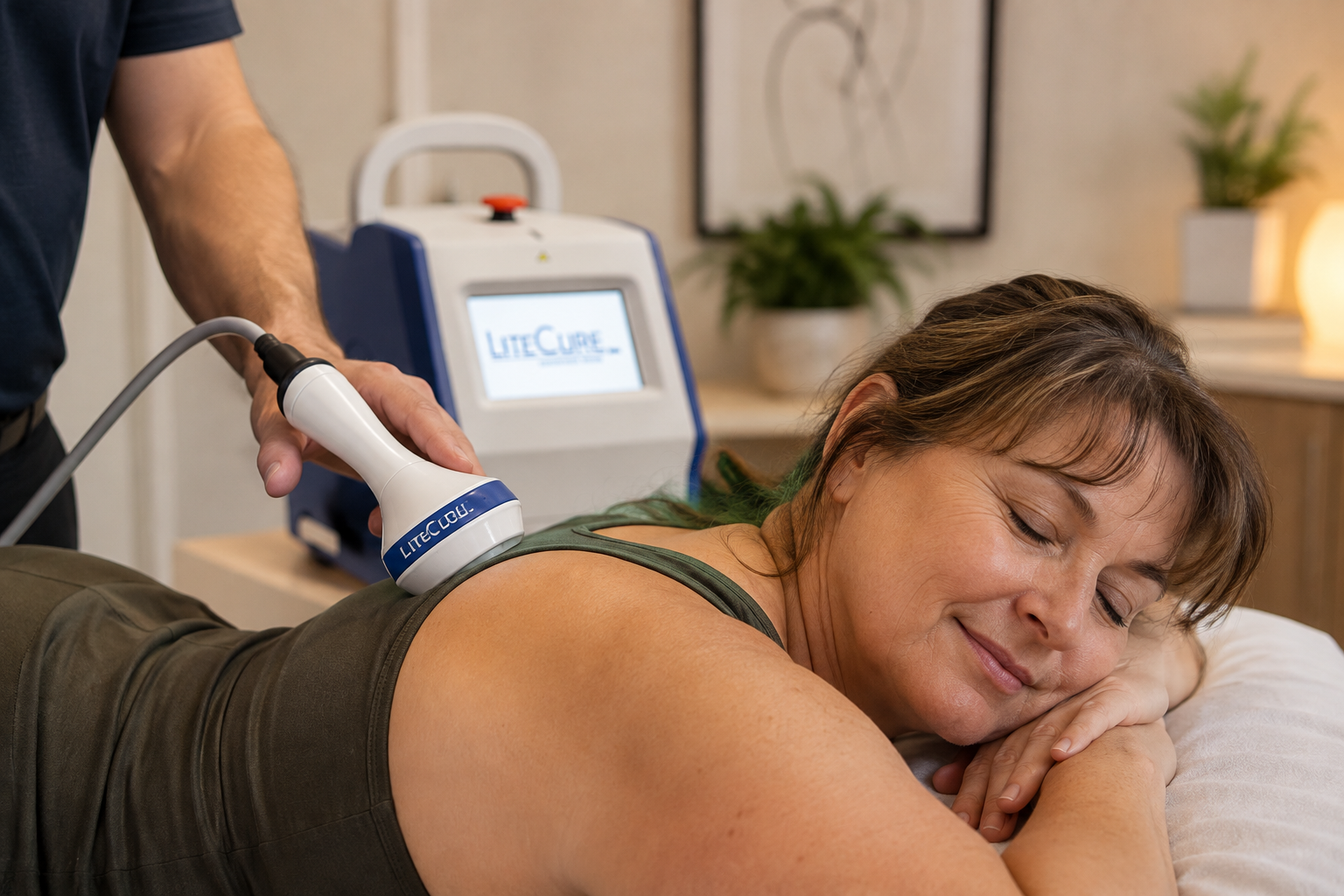 What Does a Class 4 Laser Session Feel Like?