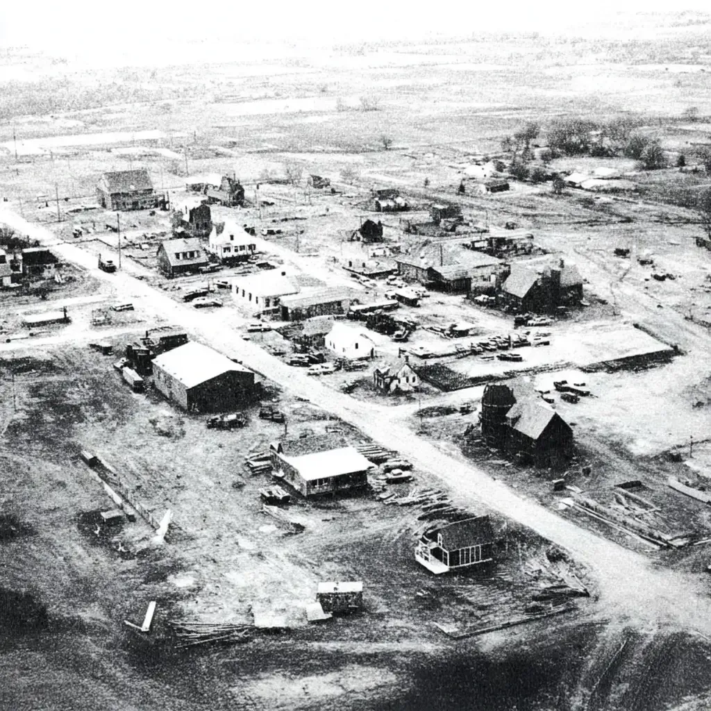 Historical Aerial View of Ken Caryl