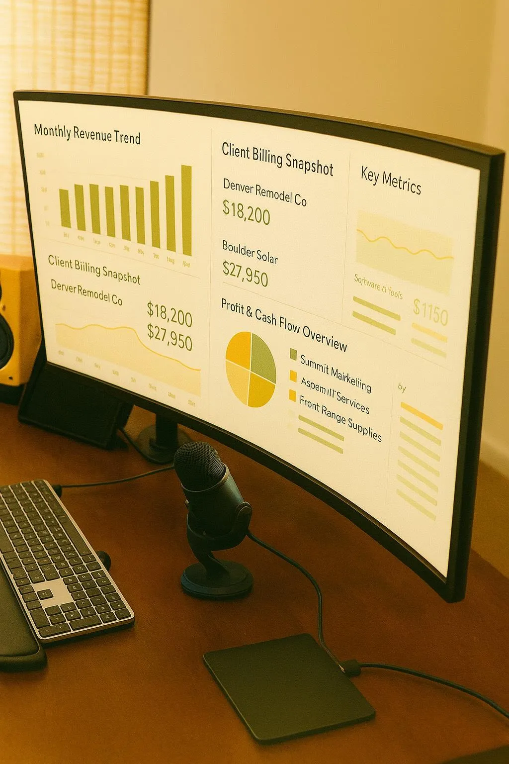 Bookkeeper's workstation