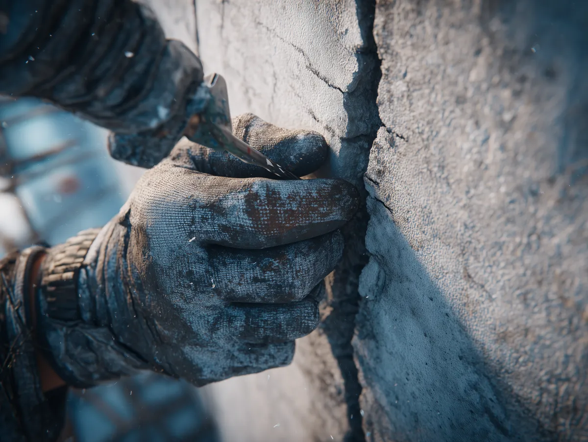 Crack and chip patching