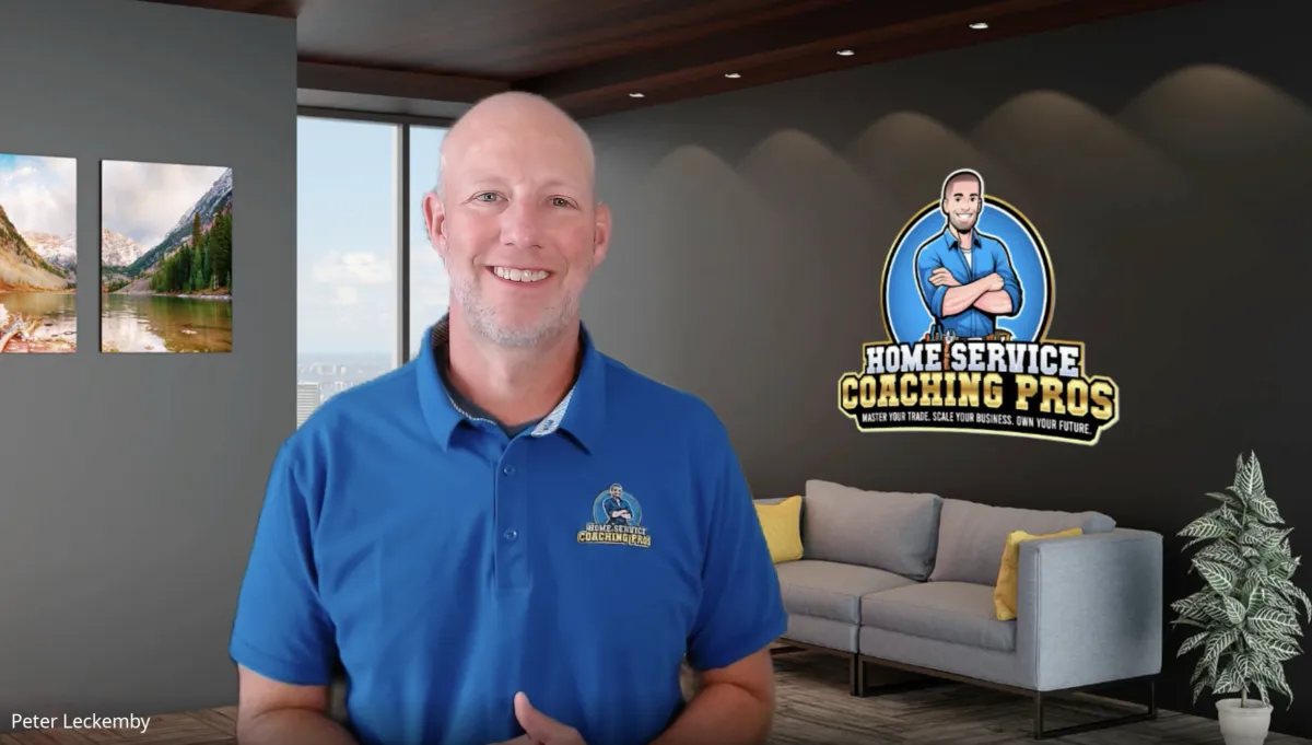 Excellence in home service business coaching
